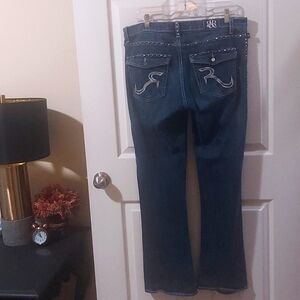 Size 14 Women's Rock & Republic Studded bootcut jeans